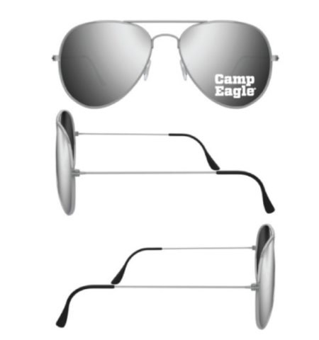 Aviator Mirrored Sunglasses