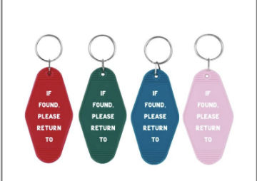 Hotel Key Chain