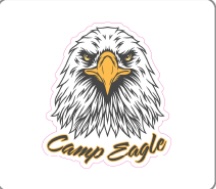 Camp Eagle  Baldy Sticker