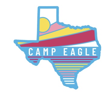 Camp Eagle Texas 2026 Sticker