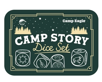 Fireside Story Dice Tin