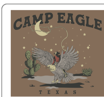 Giddy Up Eagle Tee