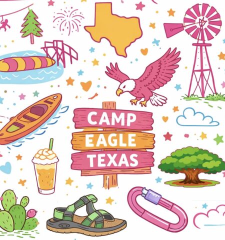 Camp Eagle PJ Set